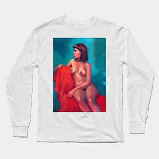 Shani ~oil painting Long Sleeve T-Shirt